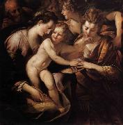 Giulio Cesare Procaccini The Mystic Marriage of St Catherine oil painting reproduction